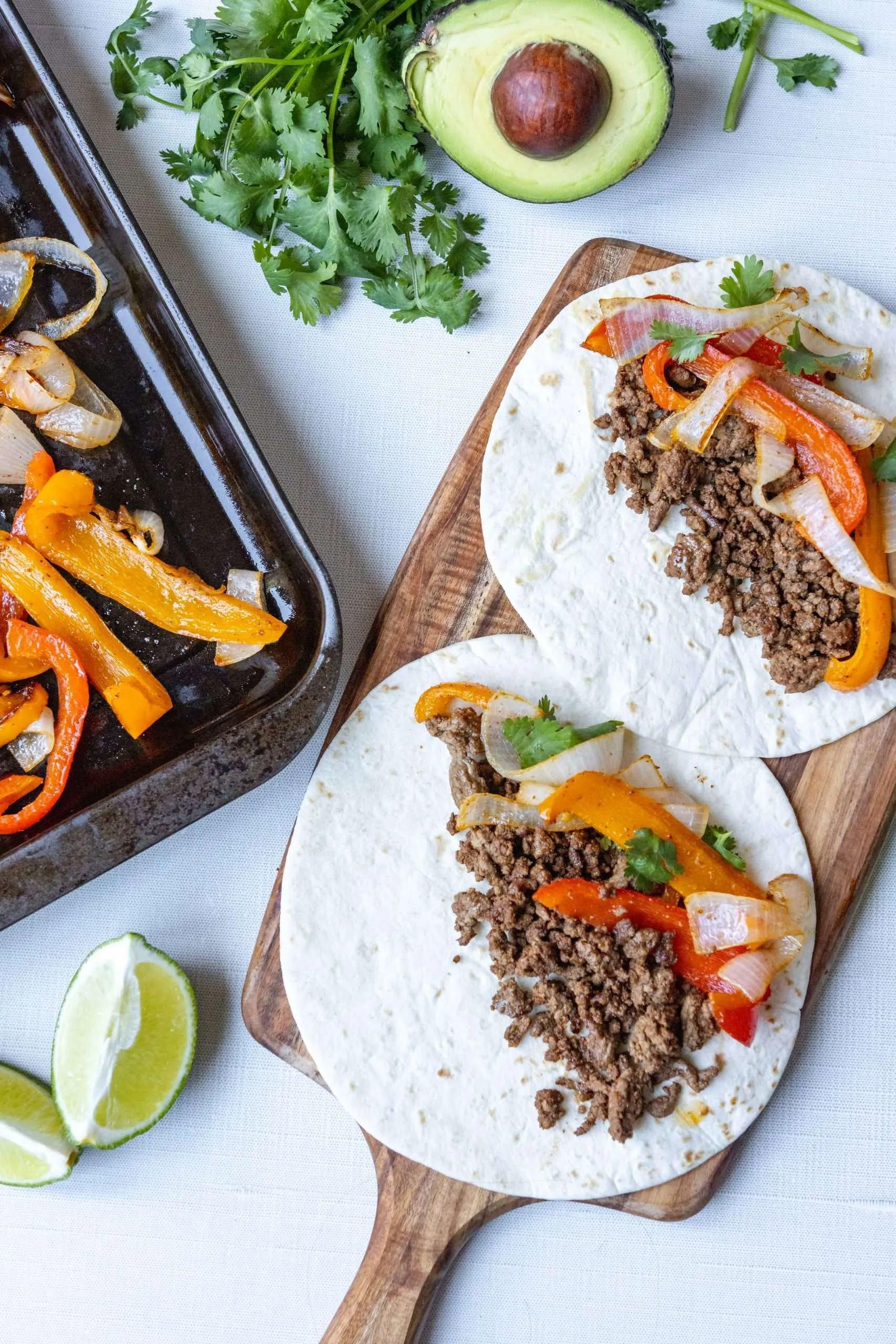 Ground Beef Fajitas