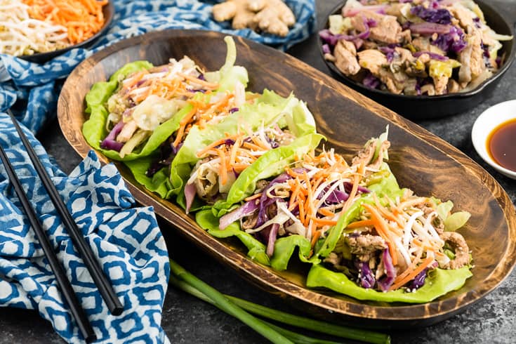 Mu Shu Lettuce Wraps